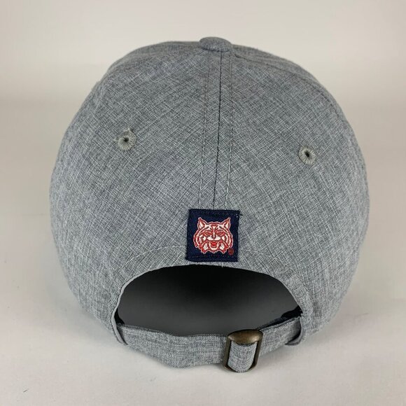 Arizona Wildcats NCAA Gray Captivating Relaxed Fit Strapback Adjustable Hat - Picture 3 of 5